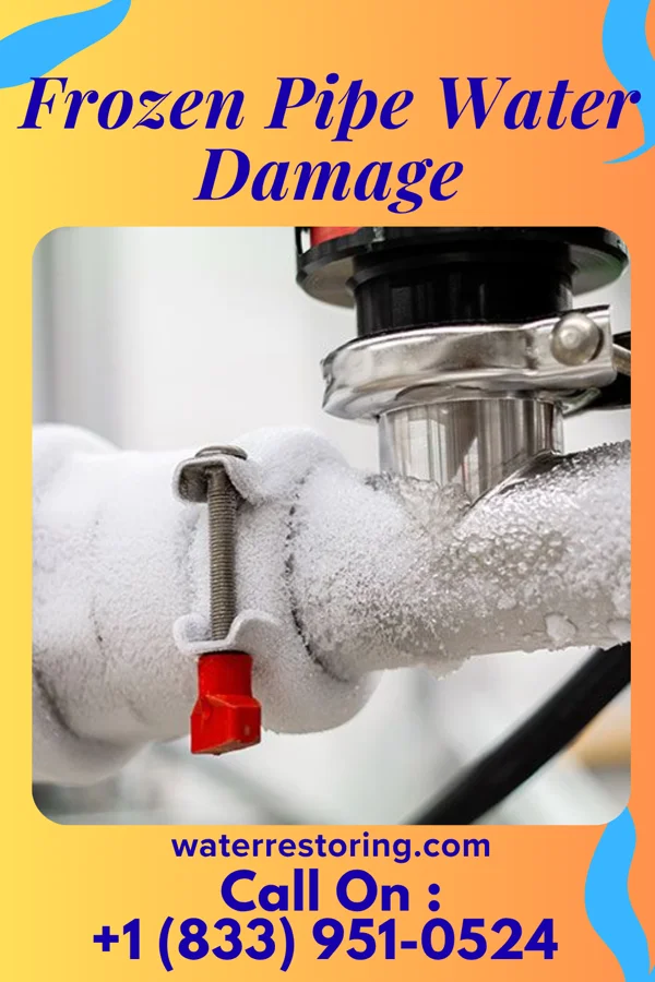 Frozen Pipe Water Damage in Burr Oak, IA